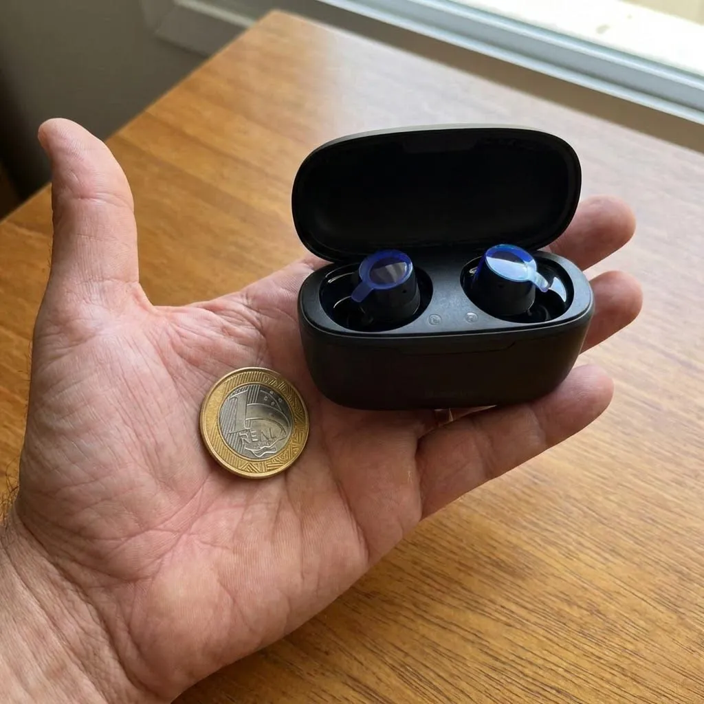 Tamanho estojo Baseus Bowie MA10 gigante