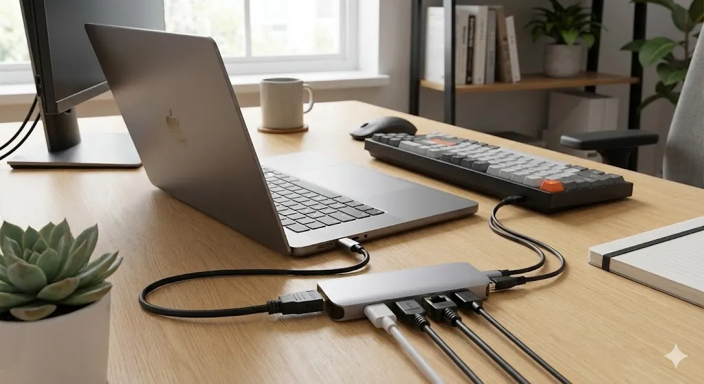 Hub USB-C para MacBook e Windows: Qual Comprar em 2026?
