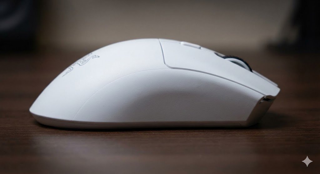 Mouse Razer DeathAdder V3 ergonomia palm grip