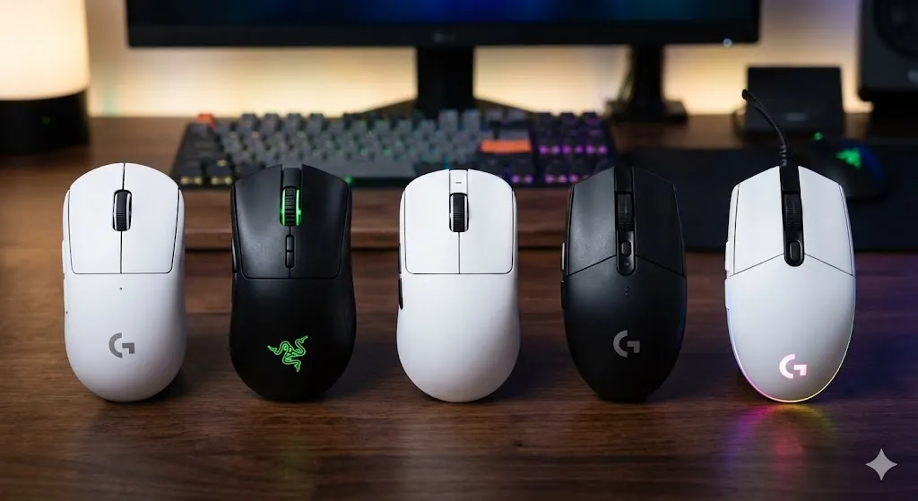 Melhores Mouses Gamers 2026: Do Baratinho ao Nível Pro