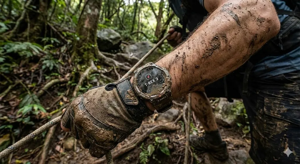 Amazfit T-Rex 3 relógio resistente para trilhas e aventuras