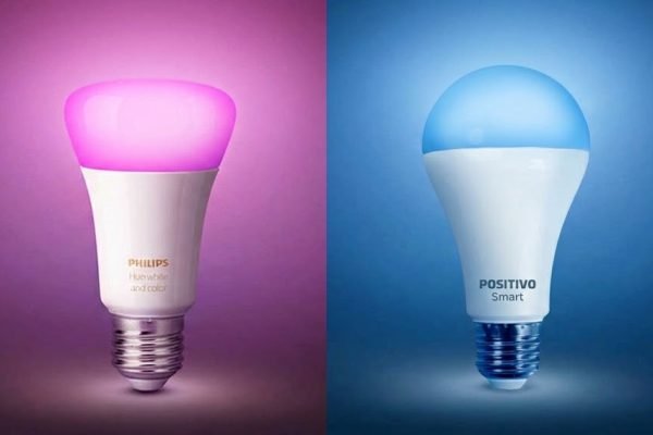 Lâmpada Inteligente: Philips Hue vs Positivo (Wi-Fi) - Qual vale a pena em 2026?